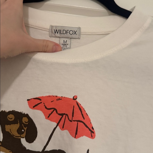 Wildfox weenies and tinis t shirt top boxy dachshund doxie 100% cotton - Picture 6 of 6